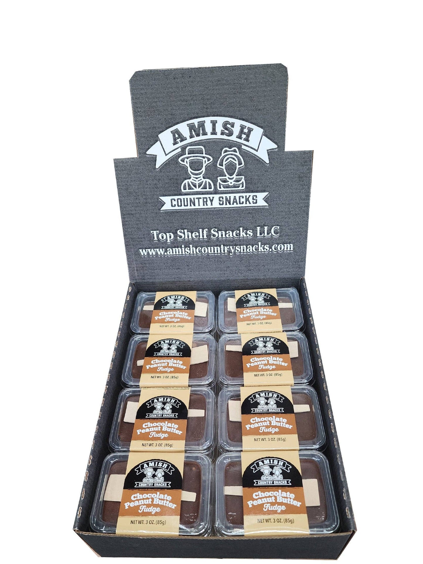 Amish Choc / Peanut Butter Fudge Caddy