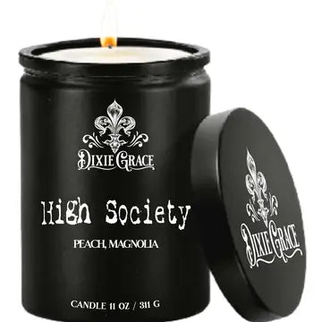High Society Glass Candle