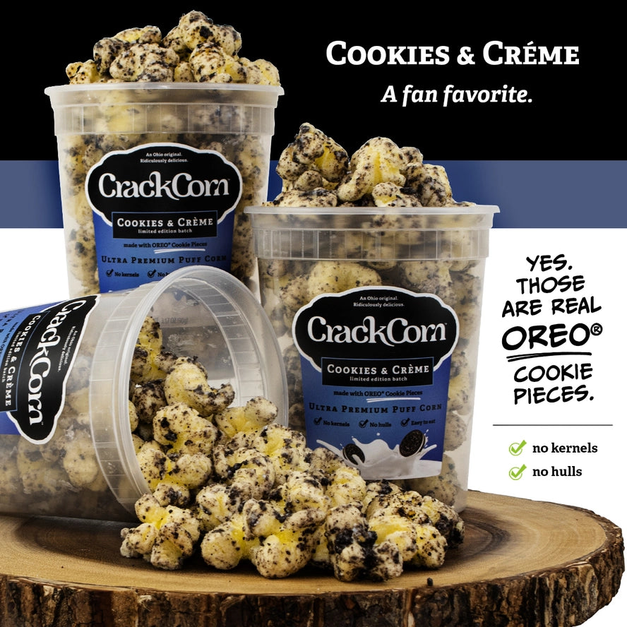 PUFFY POP COOKIES AND CREME
