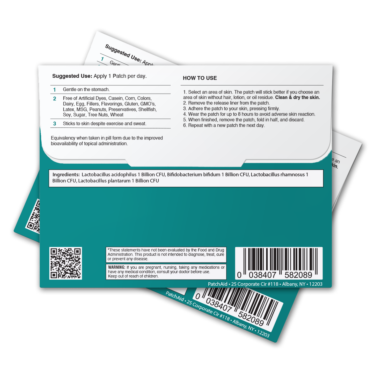 Probiotic Patch - Gut Health & Immune Support