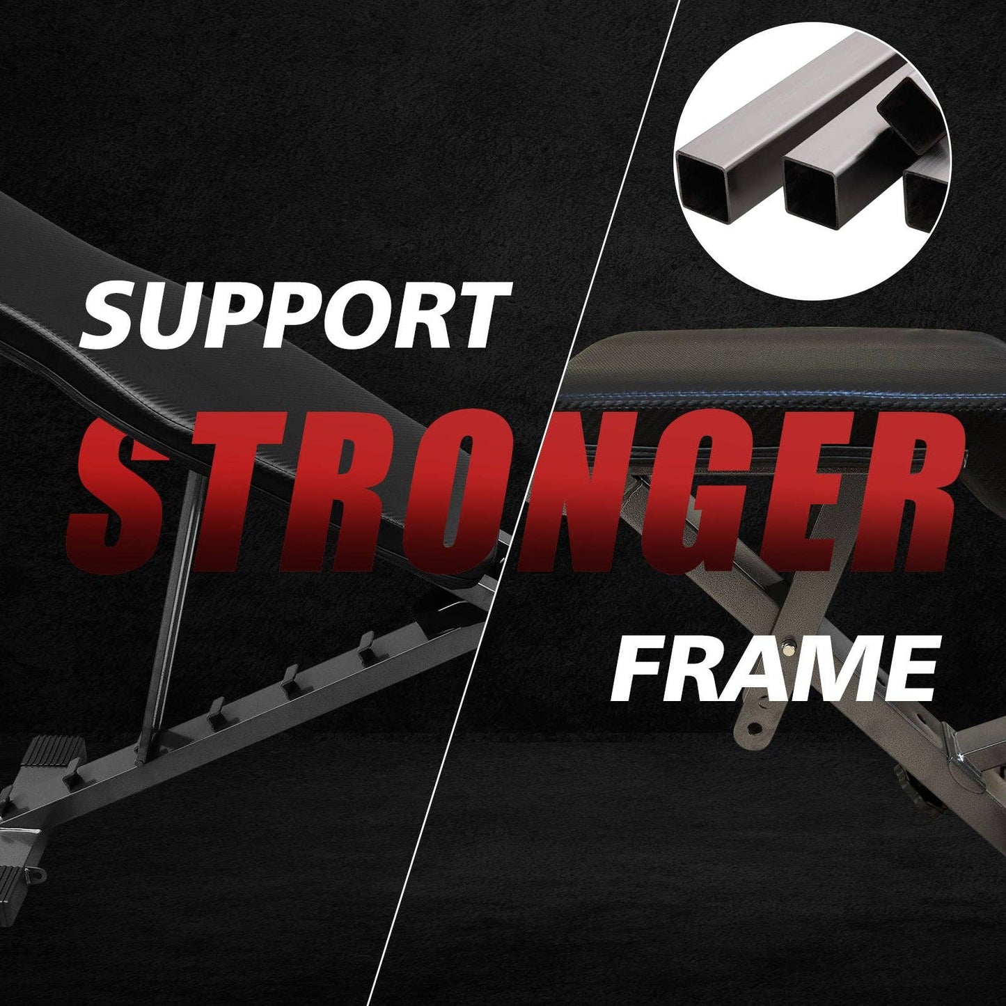 Foldable Weight Bench for Full Body Strength Training