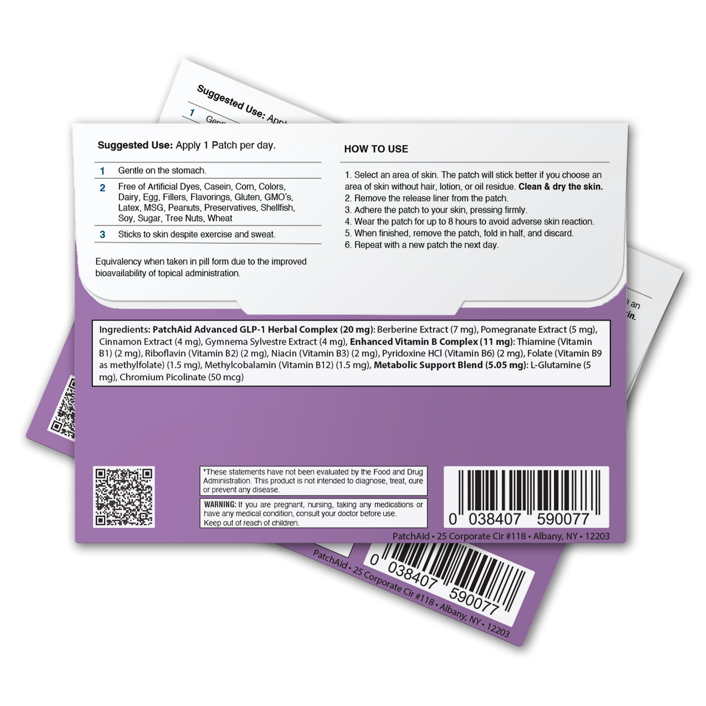 GLP-1 Support Patch – Appetite Control & Metabolic Support