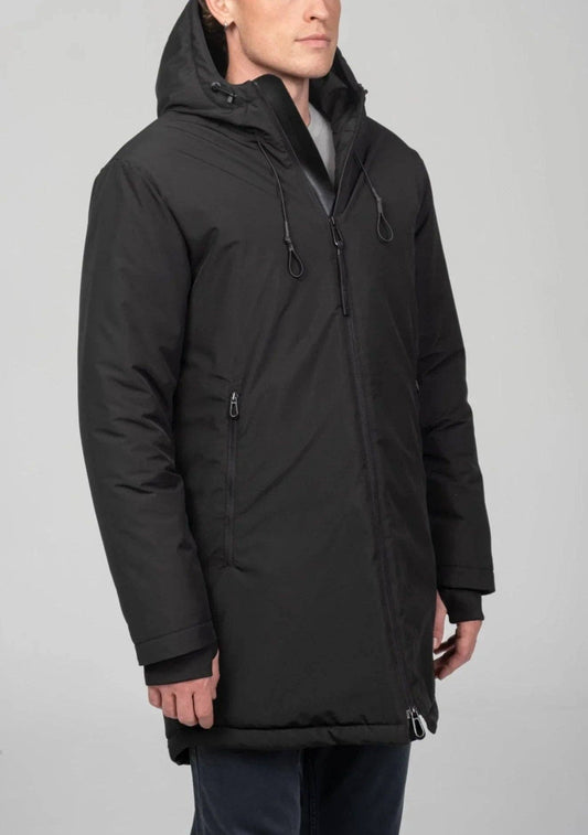 Men's Traveler'S Thermal Winter Coat - Black