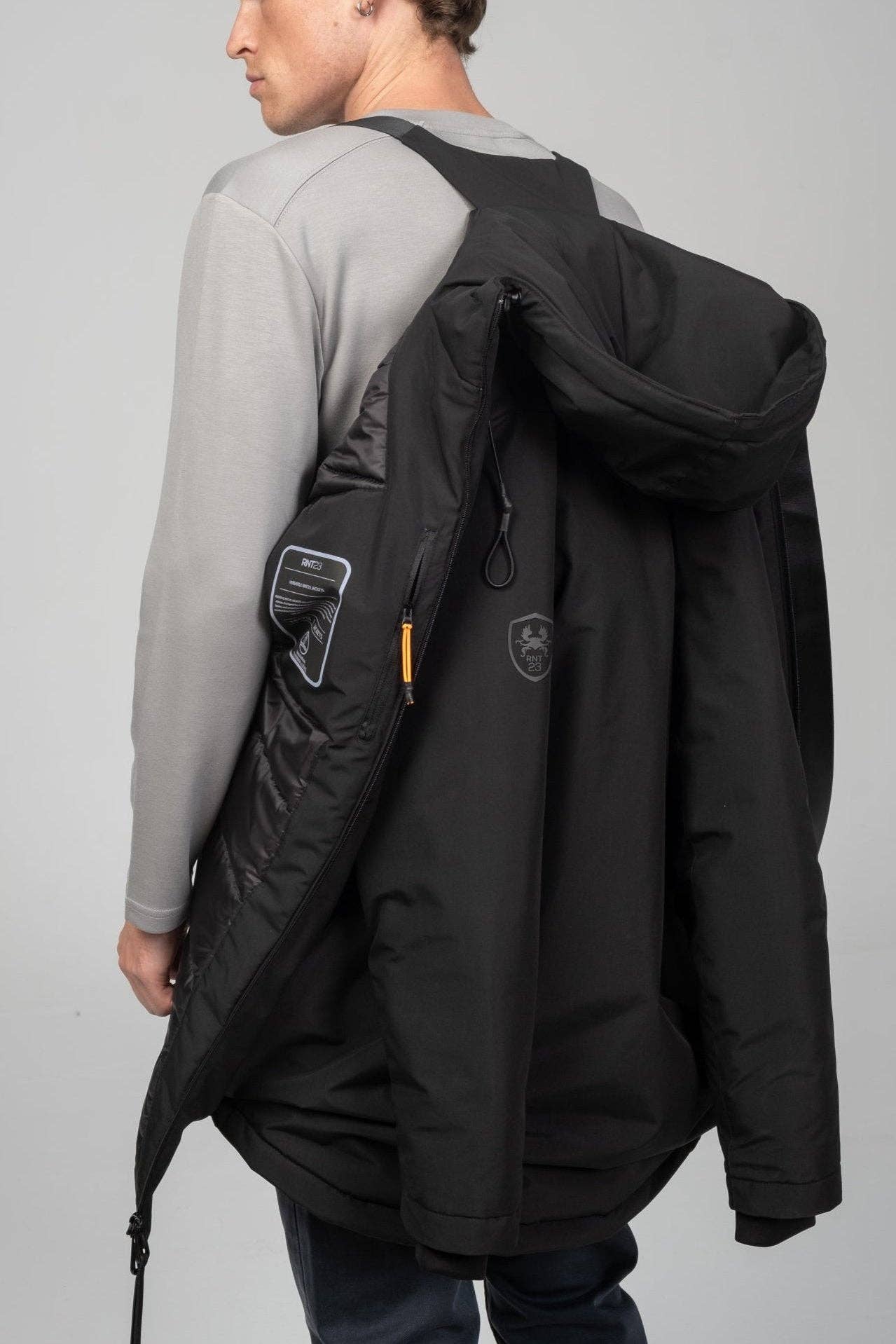 Men's Traveler'S Thermal Winter Coat - Black