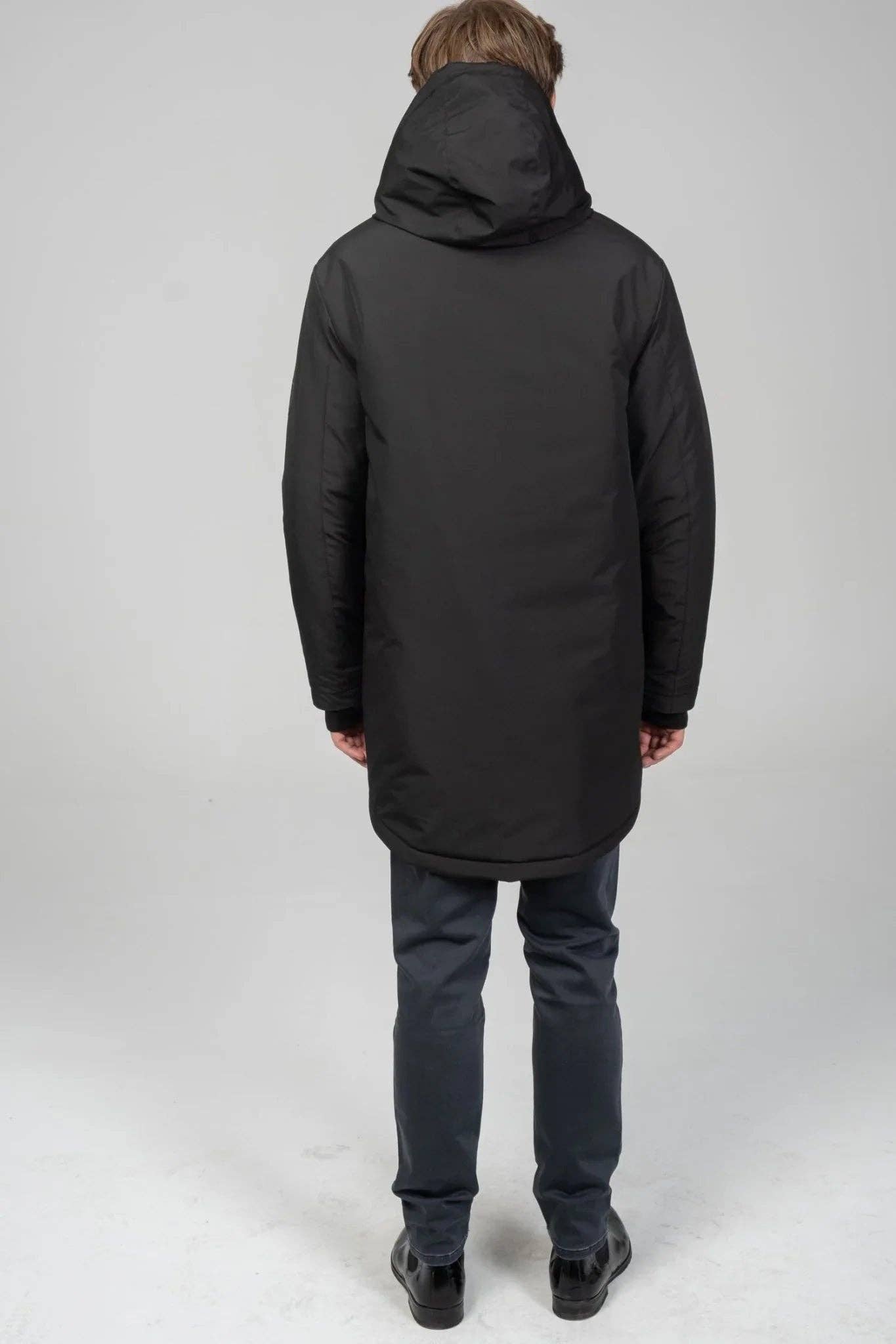 Men's Traveler'S Thermal Winter Coat - Black