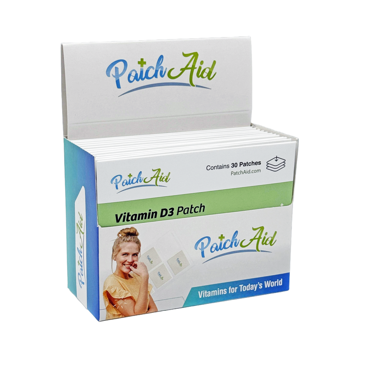 Vitamin D3 with K2 Patch - Bone, Heart & Immune Support