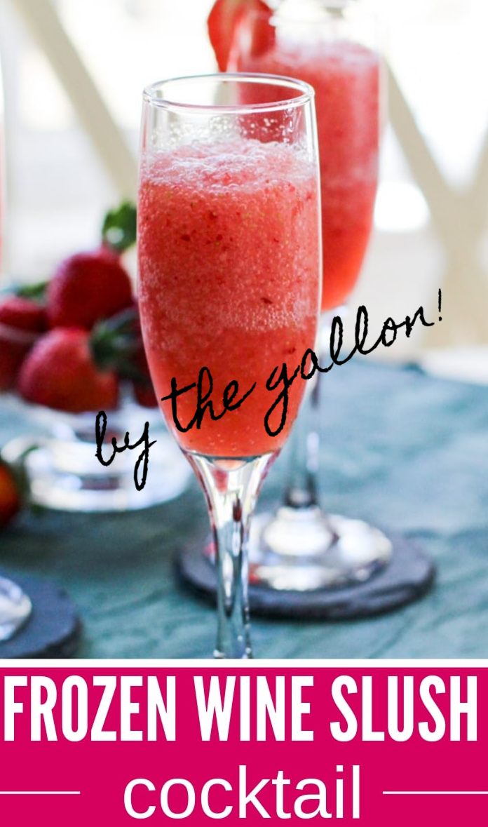 Wine & Cocktail Slush Mix GALLON Bags~ 26 flavors