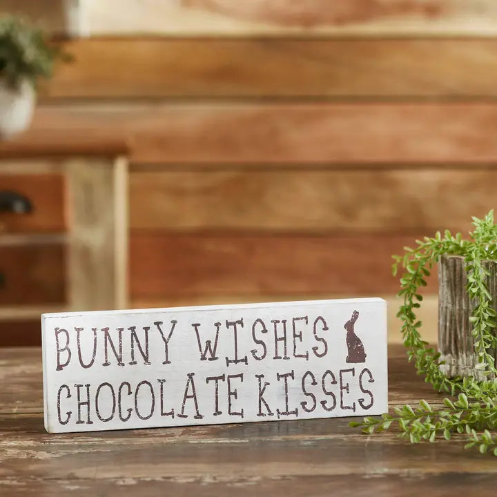 Bunny Wishes Sign