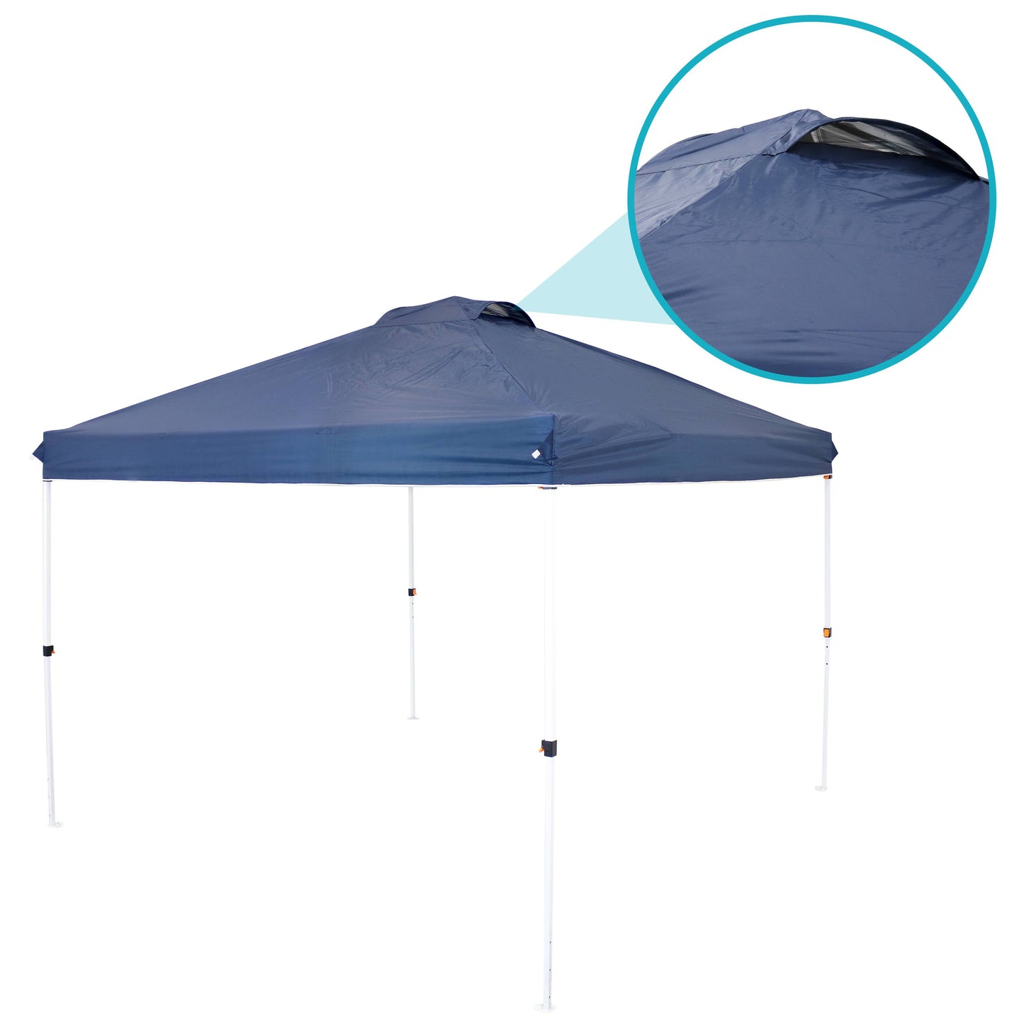 Premium Pop-Up Canopy with Sandbags - 12 ft x 12 ft - Blue