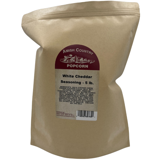 5lb Bulk Bag of White Cheddar Seasoning