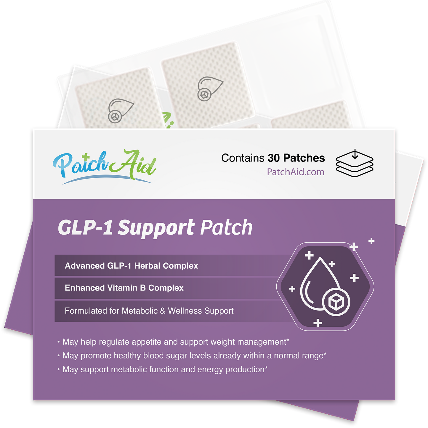GLP-1 Support Patch – Appetite Control & Metabolic Support