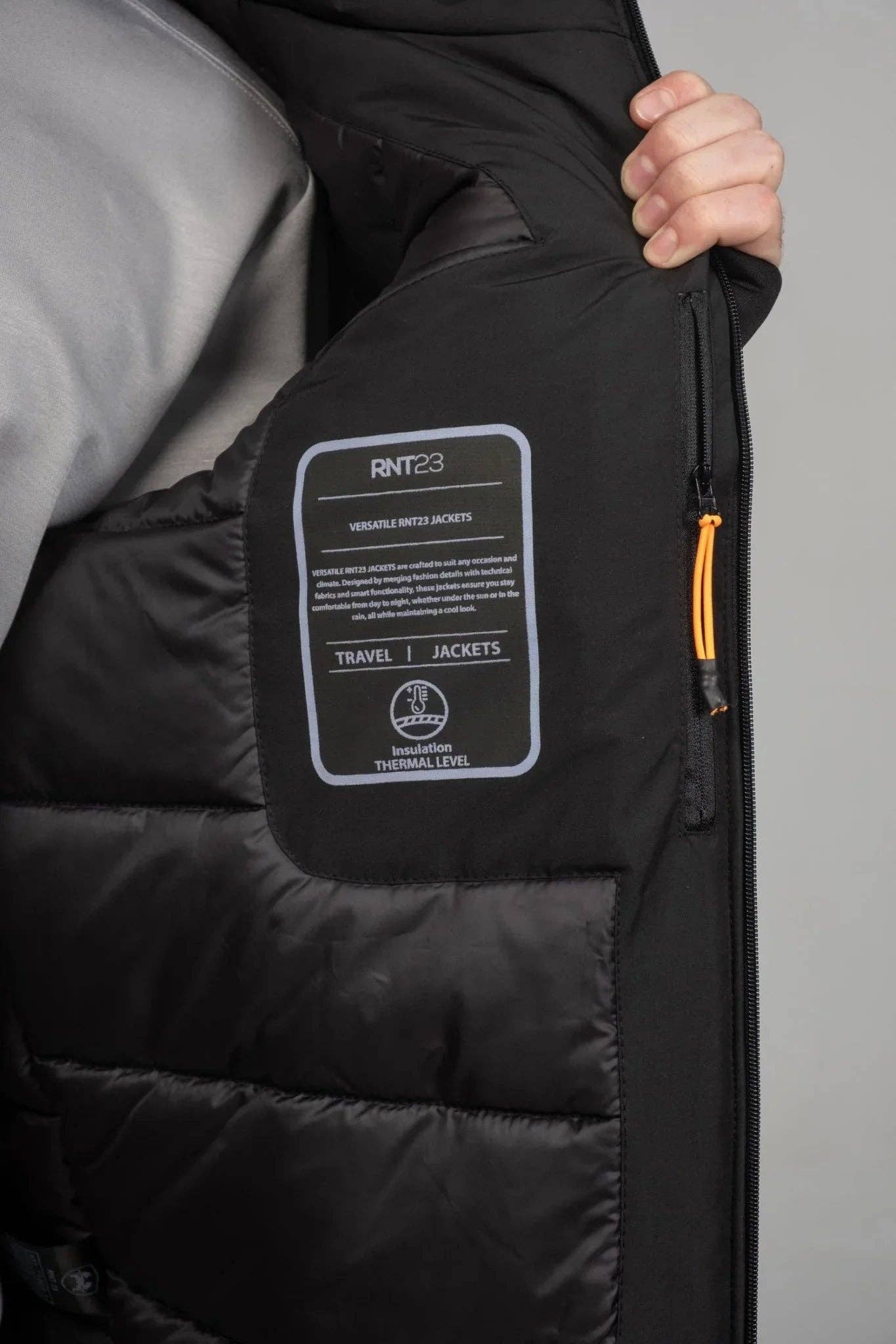 Men's Traveler'S Thermal Winter Coat - Black