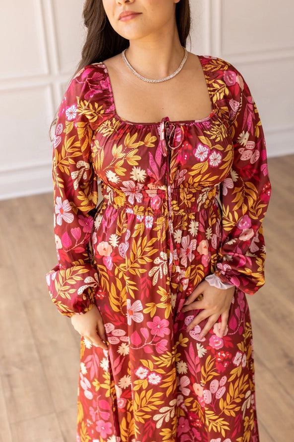 FLORAL MAXI
